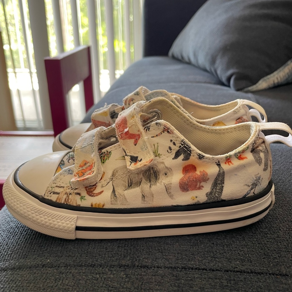 Animal themed Converse